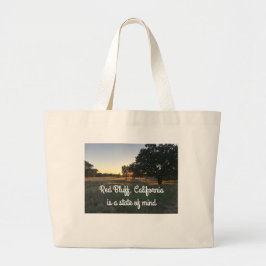 Red Bluff California Canvas tas met Schilderachtig