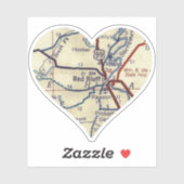 Red Bluff California Sticker (Vel)