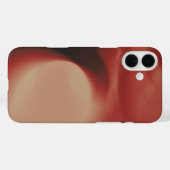 Red Blur Case-Mate iPhone Case (Achterkant (horizontaal))