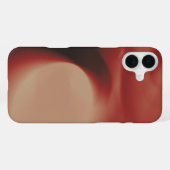 Red Blur iPhone Hoesje (Achterkant horizontaal)