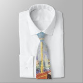 Red Boats bij Argenteuil Necktie Stropdas (Gebonden)