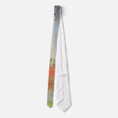 Red Boats bij Argenteuil Necktie Stropdas (Achterkant)