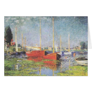 Red Boats in Argenteuil