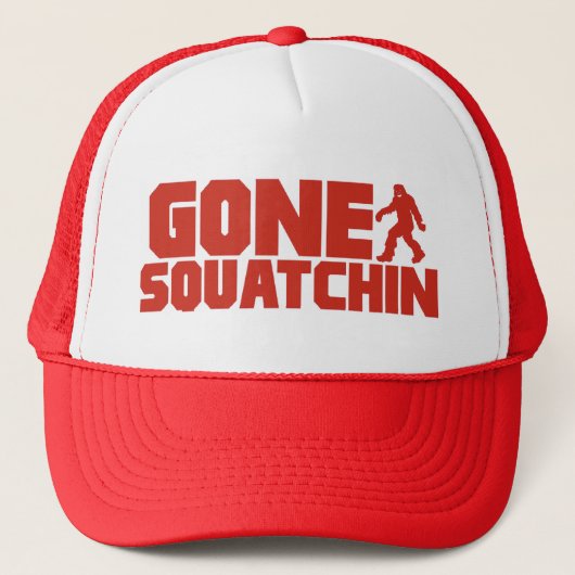 Red Bobo GONE SQUATCHIN Pet Finding Bigfoot (Voorkant)