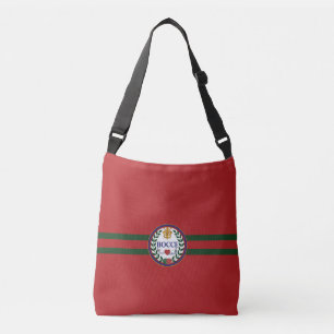 Red Bocce Logo Cross Body Bag Crossbody Tas