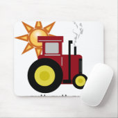 Red Boerderij Tractor Muismat (Met muis)