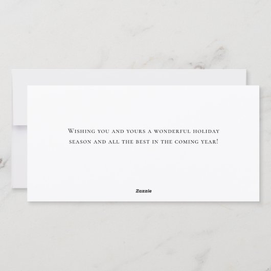 Red Boerderij Truck kerst Corporate Greep Feestdagenkaart (Achterkant)