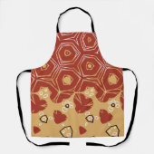 Red Boho Geometric Abstract 2 Schort (Voorkant)