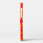 Red Boho mode. Perzisch tapijt. Waterverf Layer Case-Mate iPhone Case (Achterkant / Links)