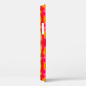 Red Boho mode. Perzisch tapijt. Waterverf Layer Case-Mate iPhone Case (Achterkant / Rechts)