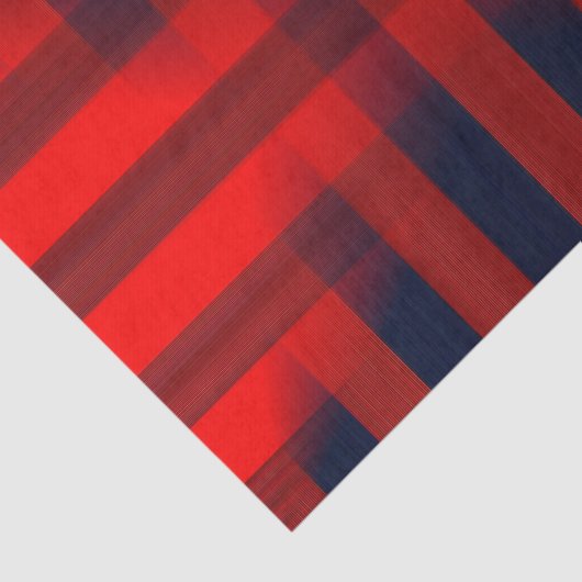 Red Bokeh Buffalo Play Tissuepapier (Detail)