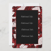 Red Book Launch Party Kaart (Achterkant)