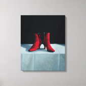 Red Boots 1995 Canvas Afdruk (Voorkant)
