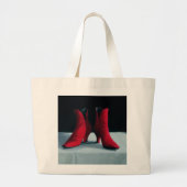 Red Boots 1995 Grote Tote Bag (Voorkant)