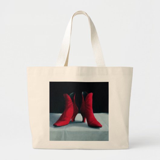 Red Boots 1995 Grote Tote Bag (Voorkant)
