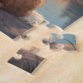 Red Border Collie Legpuzzel (Zijkant)