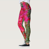 Red Bougainvilleas Leggings (Links)