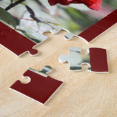 Red Bouquet Puzzle Legpuzzel (Zijkant)