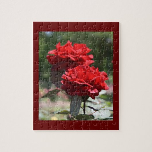 Red Bouquet Puzzle Legpuzzel (Verticaal)