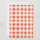 Red Bow Apple van ons eerste verjaardagsfeestje vo Kaart (Achterkant)