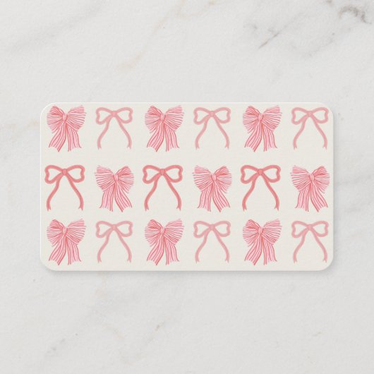 Red Bow & Blue Stripes Baby Diaper Raffle Ticket Informatiekaartje (Achterkant)