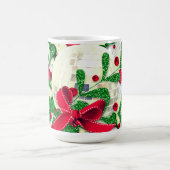 Red Bow en Holly Koffiemok (Center)