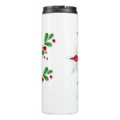 Red Bow en Holly Thermosbeker (Achterkant)