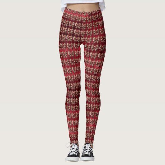 Red Bow Holiday Legging (Voorkant)