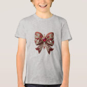 Red Bow Holiday T-shirt (Voorkant)