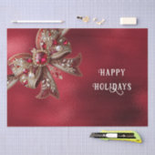 Red Bow Holiday Tissue Paper Tissuepapier (Craft)
