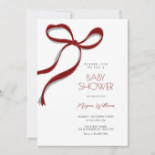 Red bow kaart (Voorkant)