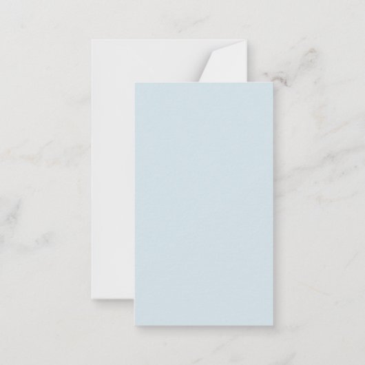 Red Bow Merry Christmas Personalized Note Card Notitiekaartje (Achterkant)