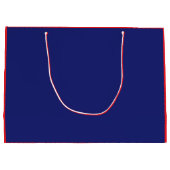 Red Bow Merry kerst Groot Cadeauzakje (Achterkant)