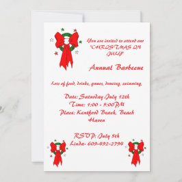 Red Bow - Uitnodiging