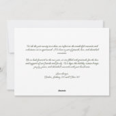 Red Bows en Holly Garland One-Photo Kerstmis Feestdagenkaart (Achterkant)