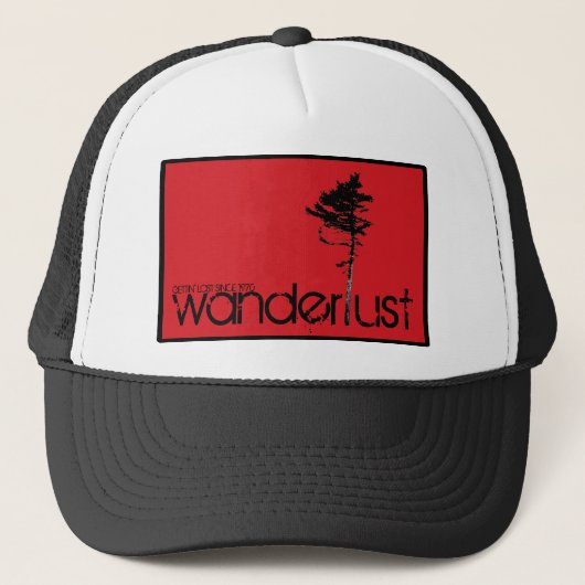 Red Box Trucker Hat Pet (Voorkant)