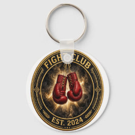 Red Boxing Gloves Fight Keychain