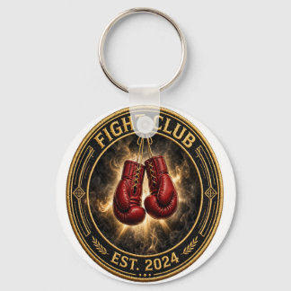 Red Boxing Gloves Fight Keychain