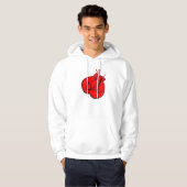 Red Boxing-handschoenen Hoodie (Voorkant volledig)