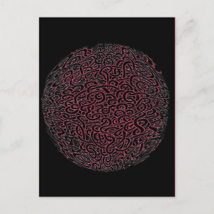 Red Brain Briefkaart