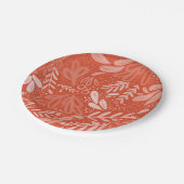 Red Bramble | Festive Botanische Borden Papieren Bordje (Gekanteld)