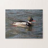Red Breasted Merganser puzzel (Horizontaal)