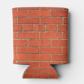 Red Brick City Wall Blikjeskoeler (Achterkant)