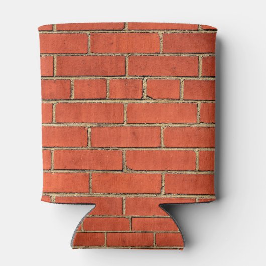 Red Brick City Wall Blikjeskoeler (Achterkant)