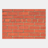 Red Brick City Wall Inpakpapier Vel (Voorkant 3)
