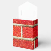 Red Brick & Glitter Holiday Kerstparty Bedankdoosjes (Geopend)