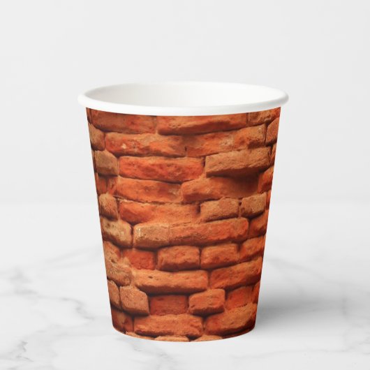 RED BRICK PAPIEREN BEKERS (Voorkant)