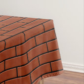Red Brick Pattern Tafelkleed (Voorbeeld)