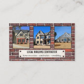 Red Brick Photo Construction Visitekaartje (Voorkant)