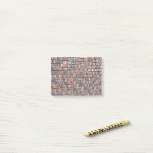Red Brick Post-it® Notes (Op bureau)